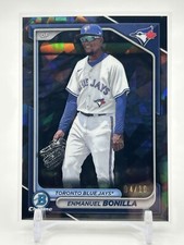 2024 Bowman Sapphire Enmanuel Bonilla Black Refractor 4/10