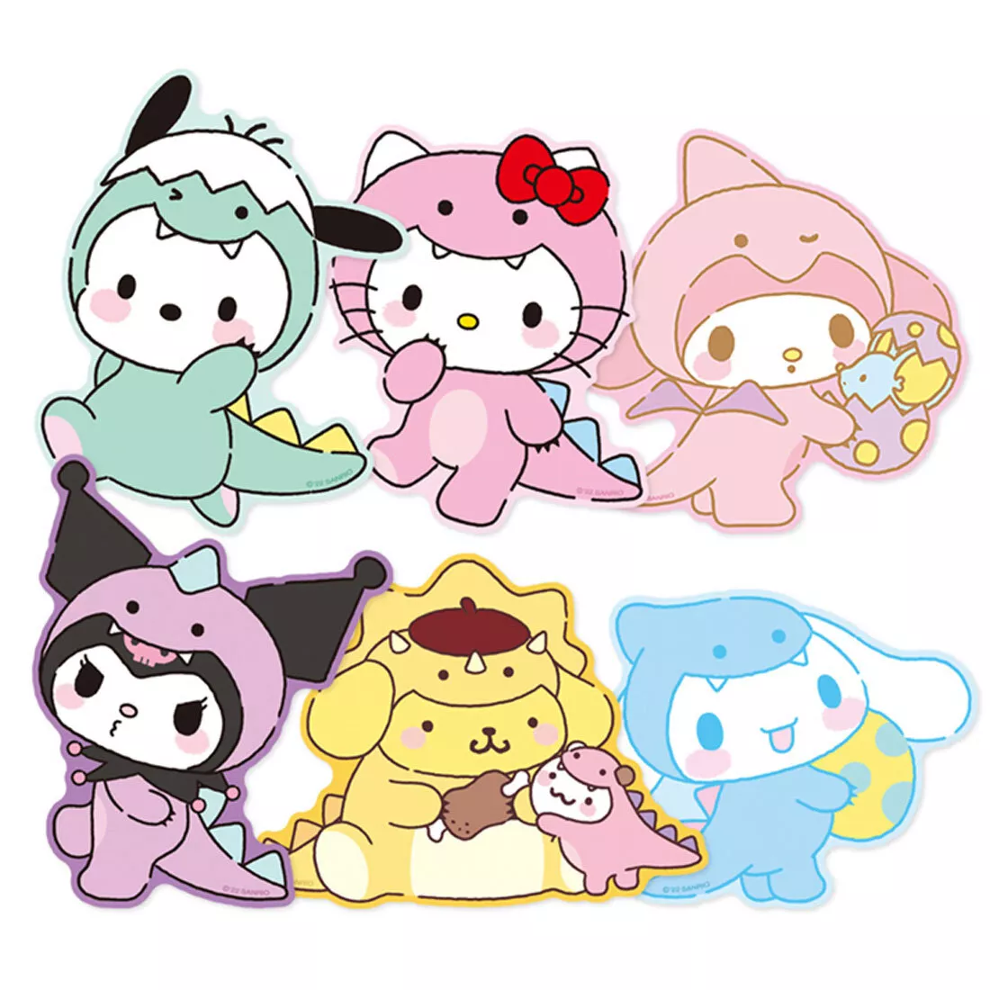 Sanrio Friends Die-Cut Desk Mouse Pads: Cinnamoroll, My Melody, Kuromi –  Kawaii Gifts