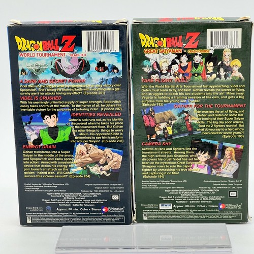 FUNimation - Dragon Ball Z DBZ - VHS Lot - World Tournament & Great Saiyaman - Picture 3 of 7