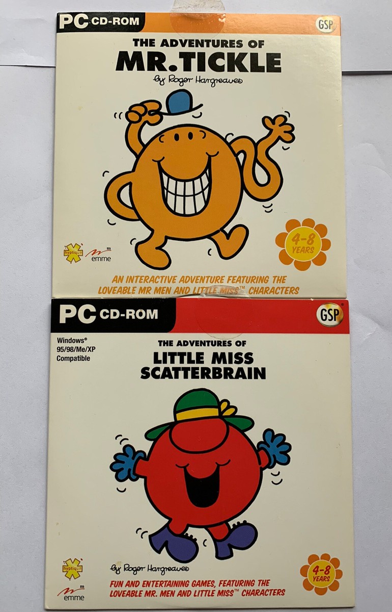 2 LOT THE ADVENTURES OF LITTLE MISS SCATTERBRAIN & MR TICKLE