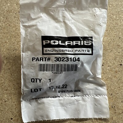 Polaris Spark Plug14mm 3023104 OEM for sale online | eBay