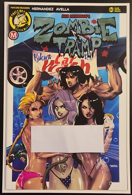 Zombie Tramp #8 Cover D (No Top) Action Lab Mastajwood NM!!!