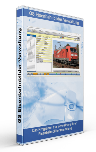 GS Eisenbahnbilder-Verwaltung - Software Programm für Fotos