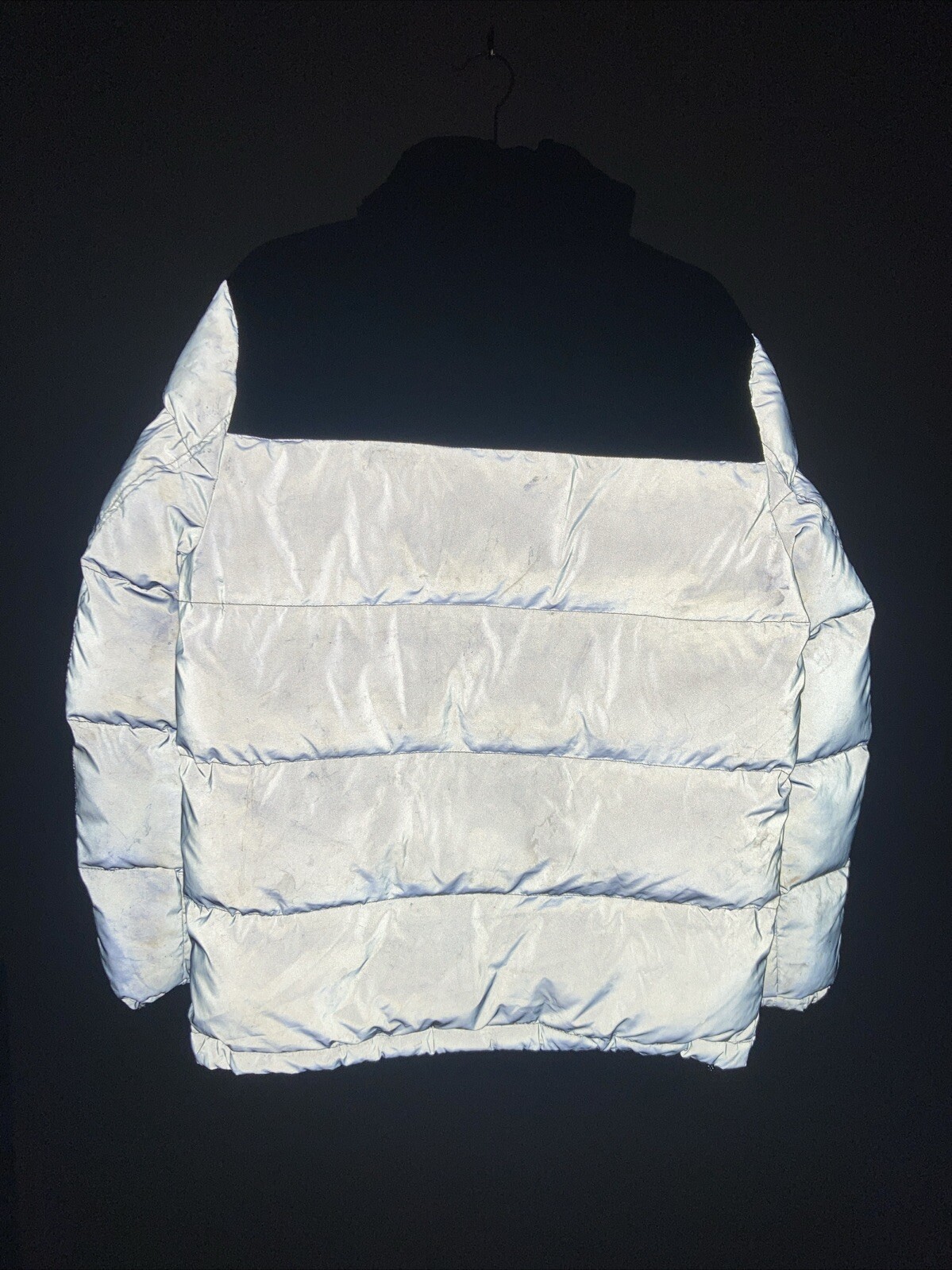 Guess Reflective Puffer Jacket Medium - image 4