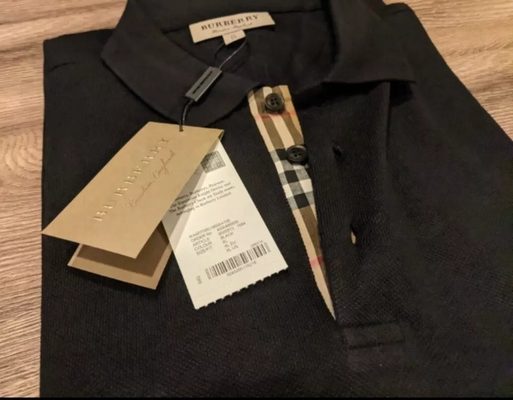 Burberry Mens polo shirt / size XL / 100% cotton/ fast shipping