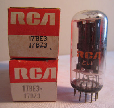 Lot Of 2 RCA 17BE3/17BZ3 Electron Electronic Vacuum Tube In Box NOS