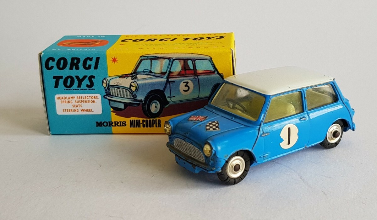 Corgi Morris Mini Cooper-S 1967 MonteCarlo Rally. コーギー