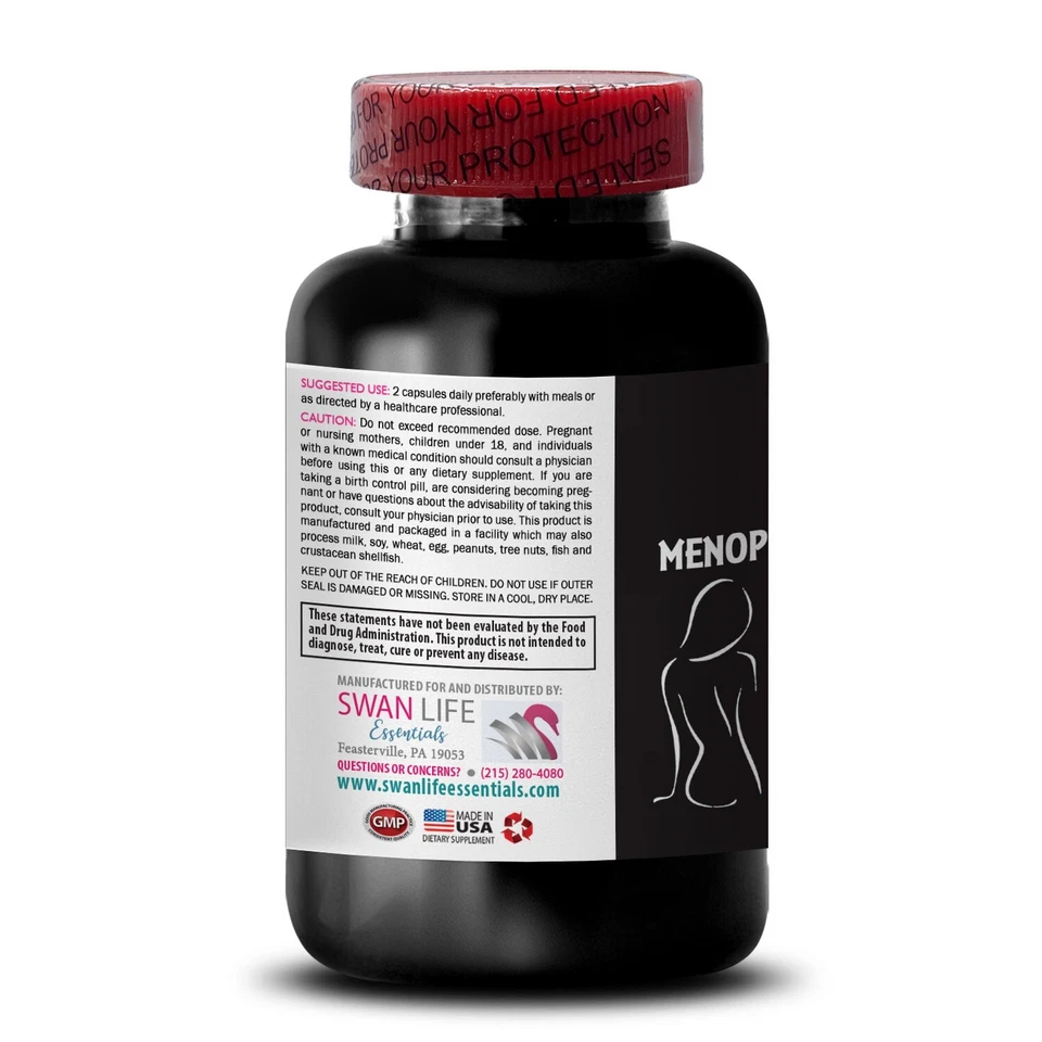 SUPLEMENTO MENOPAUSIA - Cohosh Negro - Wild Yam - Apoyo Mujer 1B Foto 3 de 4