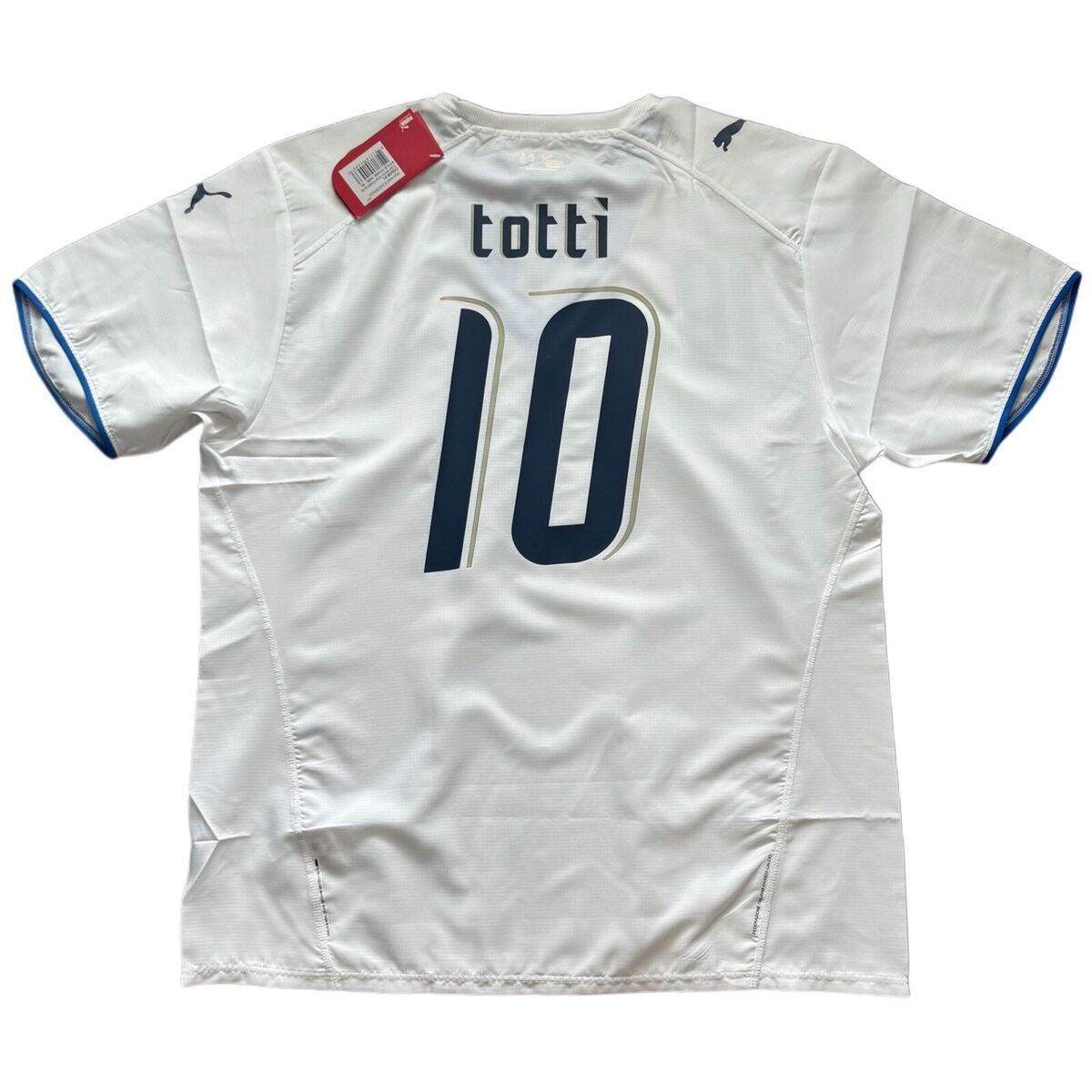2006 Italy Away Jersey #10 Totti XL PUMA World Cup Winner 2006 Italy Away Jersey #10 Totti XL PUMA World Cup Winner