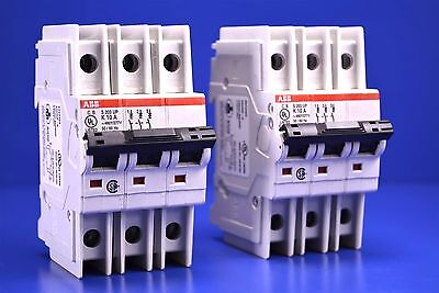 Lot of 2 ABB System Pro M Compact S203-K3 Mini Circuit Breakers 2CDS253001R0317