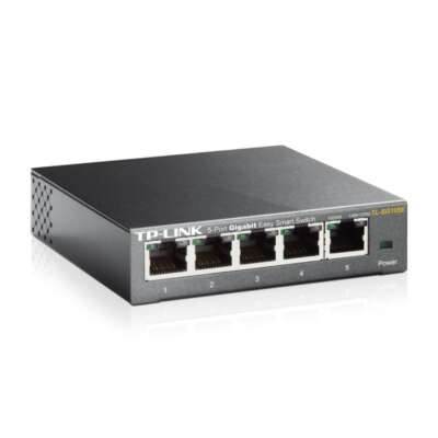 TP-LINK TL-SG105E 5-Port Gigabit-Switch Easy Smart IGMPv3