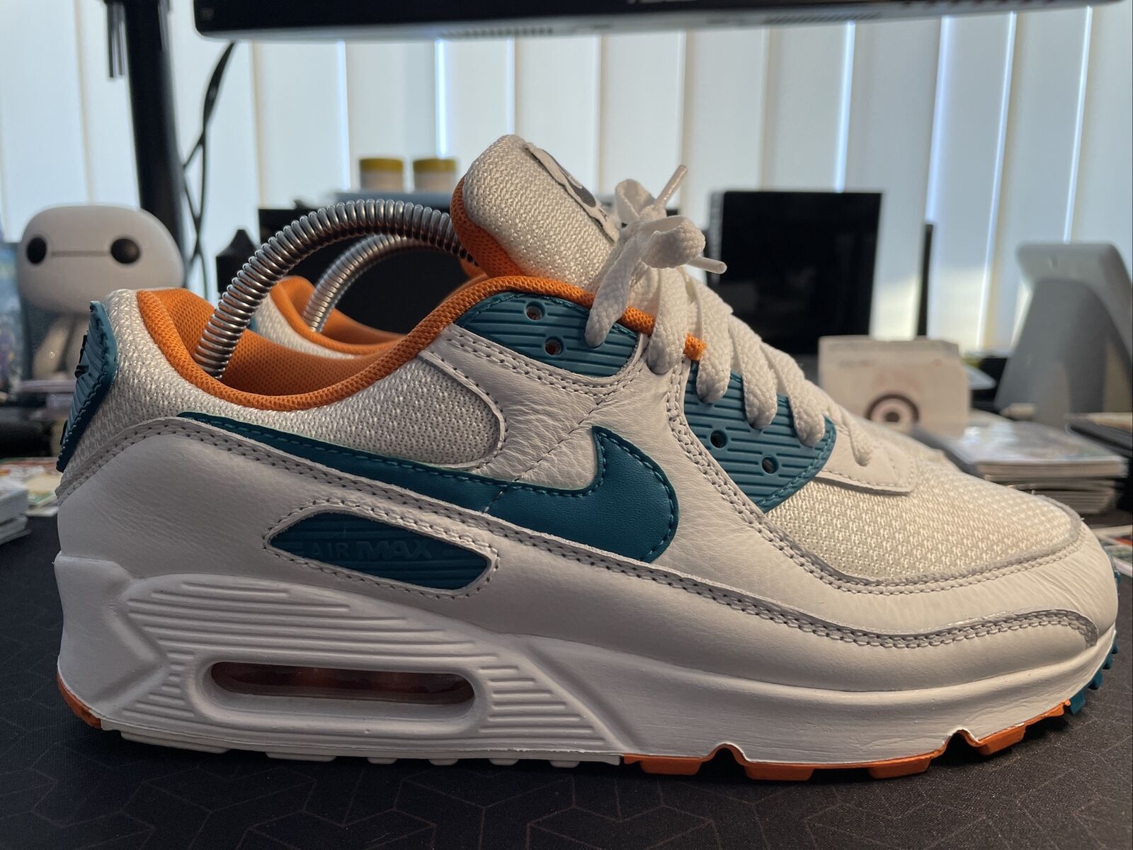 Nike Air Max 90 Unlocked By You Miami Dolphin DJ2… - image 1