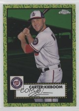 2021 Topps Chrome Platinum Anniversary 21/99 Carter Kieboom #466 qi7
