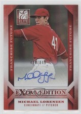 2013 Elite Extra Edition Franchise Futures Signatures Michael Lorenzen Auto 10k8