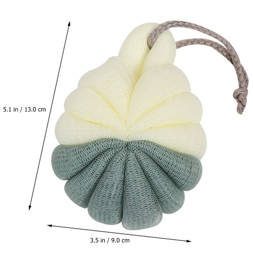 Zufälliger Badball Duschkugel Duschgitter schrubber Peeling für Zuhause - Bild 12 von 12