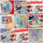 2004 American Silver Eagle Colorized & Holographic 1oz .999 AG Fine USA holder