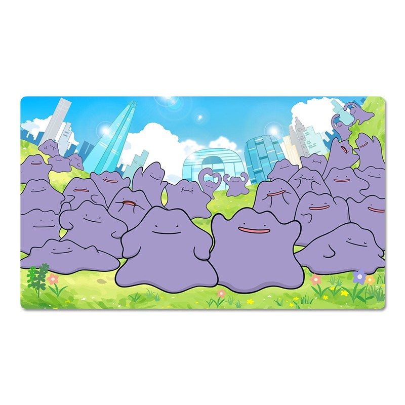 ポケモンカード メタモン　プレイマット　Ditto Game Mat Ditto Metamon Board Game Pokemon Playmat Card Play Mat TCG CCG Pad