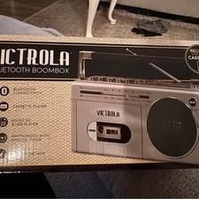 Victrola Bluetooth Boombox - Mini Bluetooth Boombox - New in box - Portable