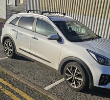 ALUMINIUM ROOF RACK CROSS BARS ANTI-THEFT FOR KIA NIRO 2016-2022