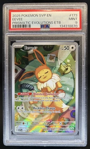 2023-25 Pokemon SV Black Star Promos - SVP EN Eevee #173 PSA 9