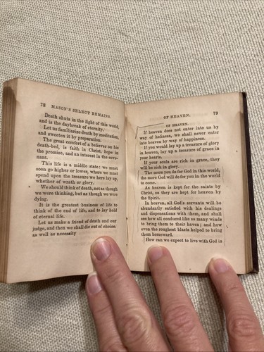 Select Remains of the Rev. John Mason Published by The American Tract Society - Picture 8 of 10