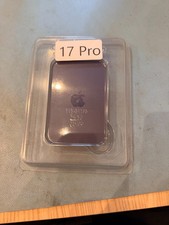 Genuine iPhone 17 Pro Back Glass Replacement Used OEM Pull, Grade B, Blue