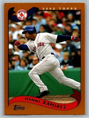 2002 Topps #125 Manny Ramirez Gold #/2002