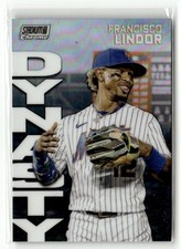 2022 Stadium Club Chrome #8A Francisco Lindor Dynasty and Destiny