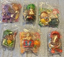 6 McDonald's 1996 Halloween McNuggets un- opened-A Happy-meal box included