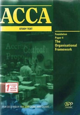 ACCA Studientext: Foundation Paper 4, Association of Chartered C,