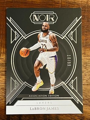 LeBron James 2024-25 Panini Noir Association Edition #2 /99 Lakers