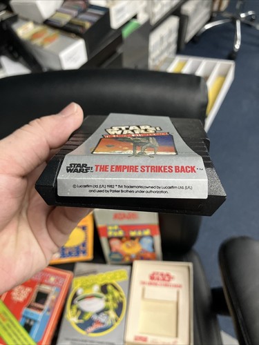 Atari Game Lot Vintage, Pac-Man, Mrs. Pac-Man, Star Wars,Frogger, Donkey Kong - Picture 18 of 19