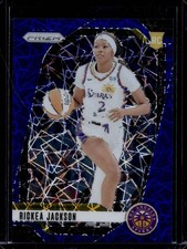 2024 Panini Prizm WNBA Rickea Jackson #60 RC Rookie Blue Velocity Prizm