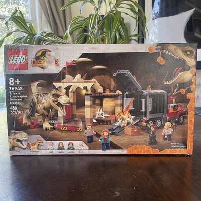 LEGO Jurassic World 76948: T. Rex & Atrociraptor Breakout | NISB | Free Shipping