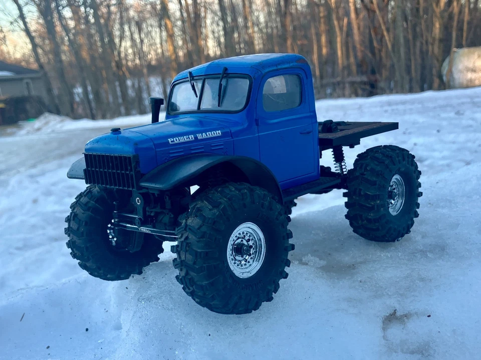 Custom Flatbed for FMS FCX24 Power Wagon - Image 3 of 4