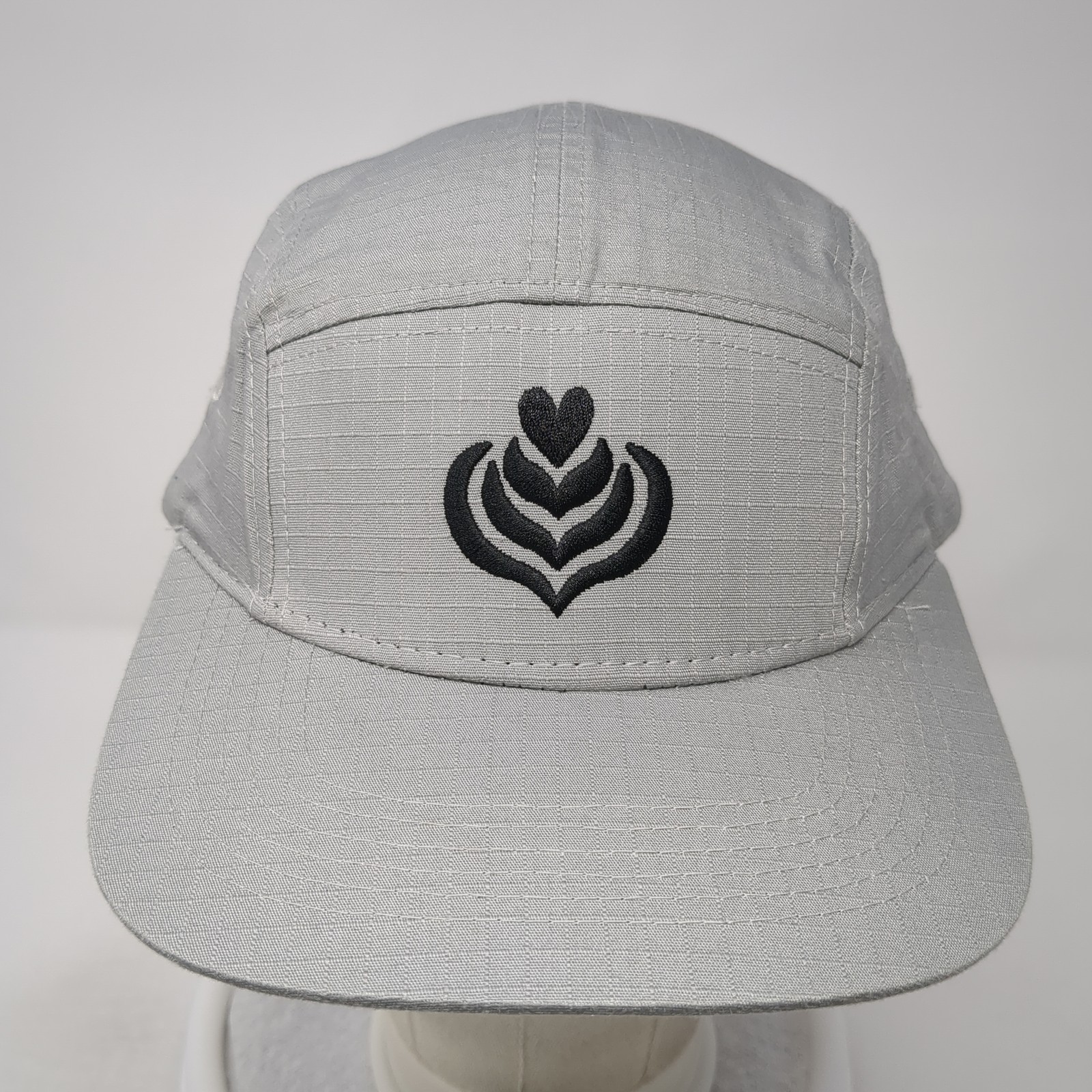 Pine Strapback 5 Panel Hat Gray One Size Adjustab… - image 2