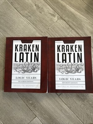 Kraken Latin 1: Logic Years Teacher Edition And Student Edition Set by Monnette