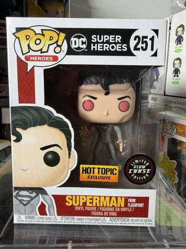 Funko Pop! DC Universe - Superman (Chase) - Hot Topic (Exclusive) #251