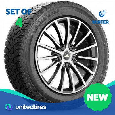 Set of (4) New 195/65R15 Michelin X-Ice Snow 95T (1BAJD)