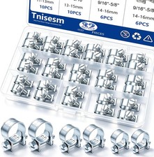 32pcs Fuel Line Hose Clamp Assortment Kit 14 516 38 Automotive