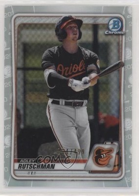 2020 Bowman Chrome Prospects Refractor 284/499 Adley Rutschman #BCP-50 uk2