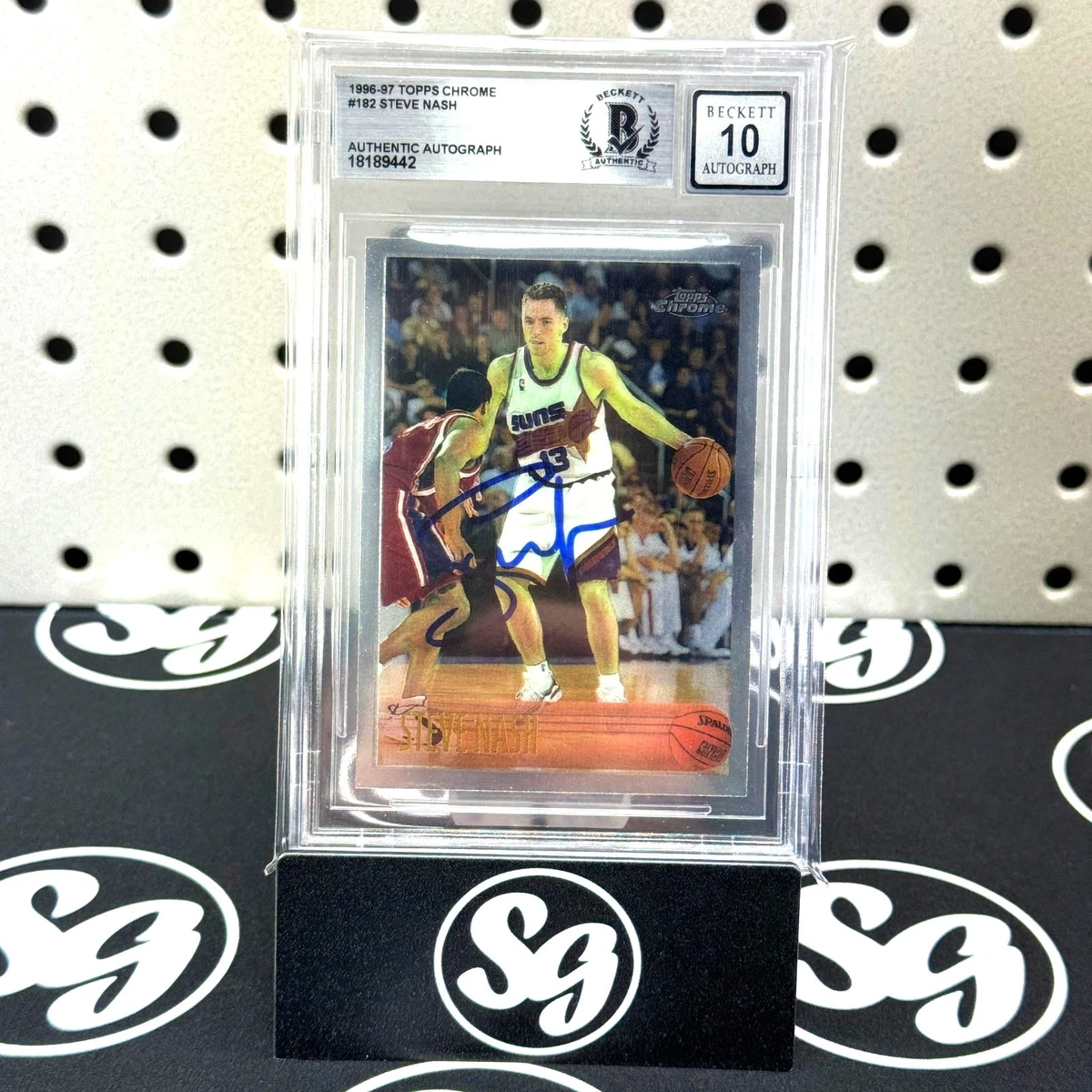 25+ Topps Chrome Steve Nash 1996-97 #182 for sale | Updated Oct 2026