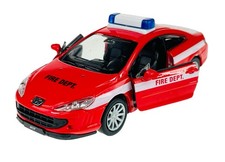 407 Coupe Feuerwehr 1:34 Metall Neu Ovp