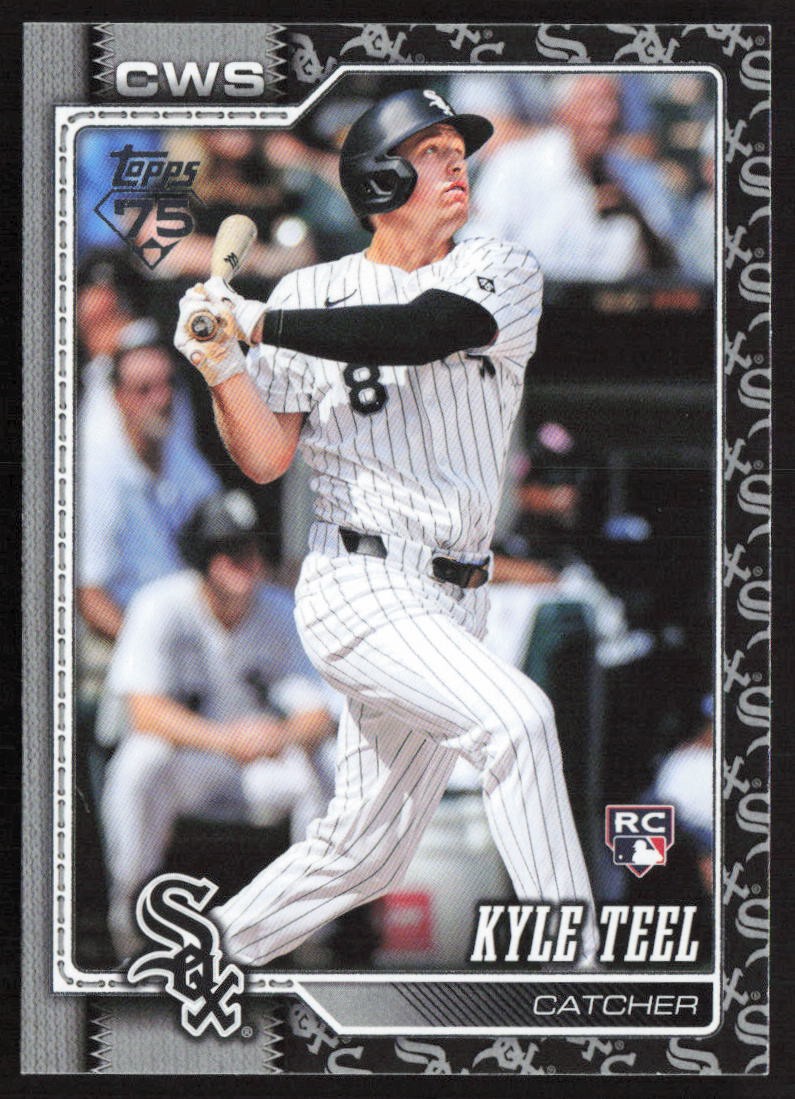 2026 Topps #201 Kyle Teel Team Color Border