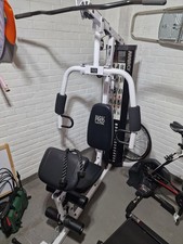 MARCY HG Home Multi Gym 68kg Weight Stack 91kg Resistance Compact 8178