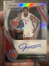 2021-22 Panini Prizm Draft Picks Draft Picks Autographs Justin Gorham #DP-JGO