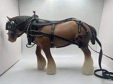 Breyer Vintage Clydesdale Shire Draft W/Carriage Tack