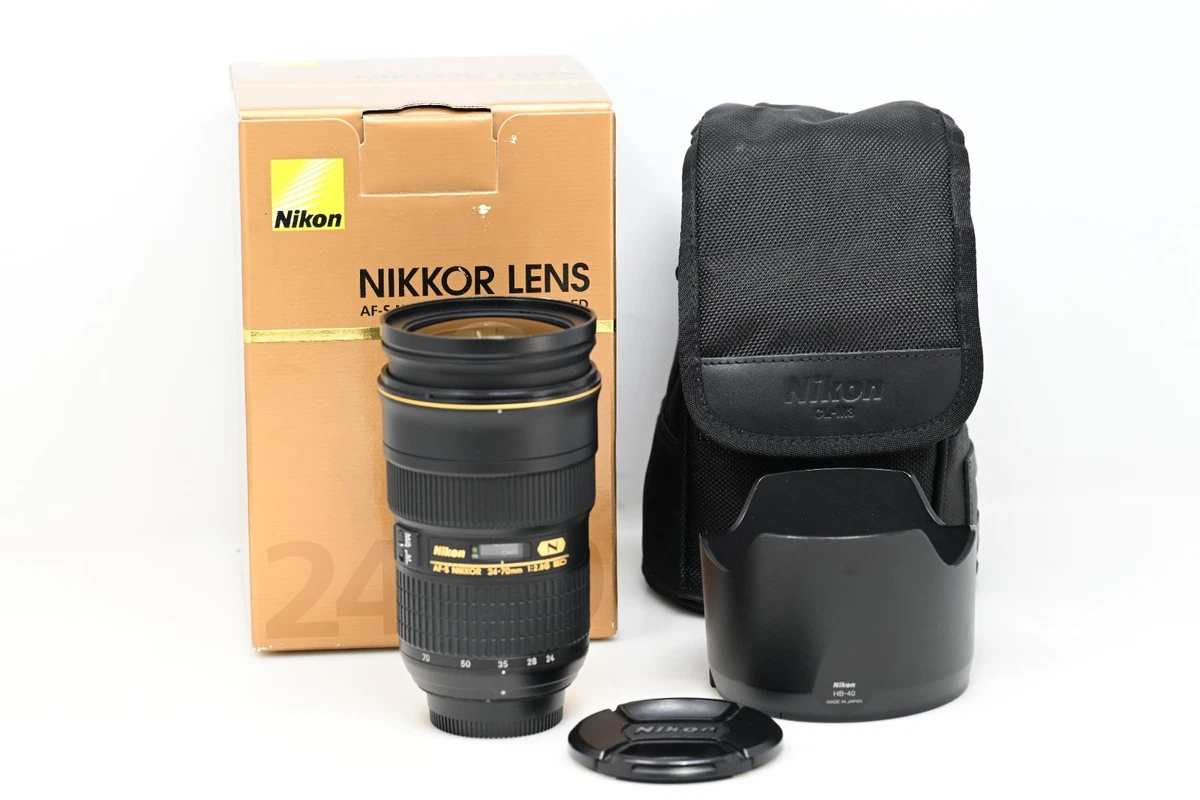 Nikon NIKKOR AF-S f/2.8 Camera Lenses 24-70mm Focal for sale | eBay