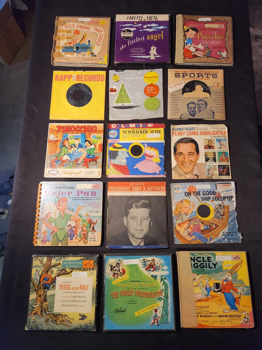 Disney 45 Rpm In Vinyl Records for sale | eBay