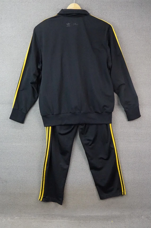 Adidas X The Simpsons Tracksuit XL Black Yellow Bart Simpson Firebird - Image 2 of 4